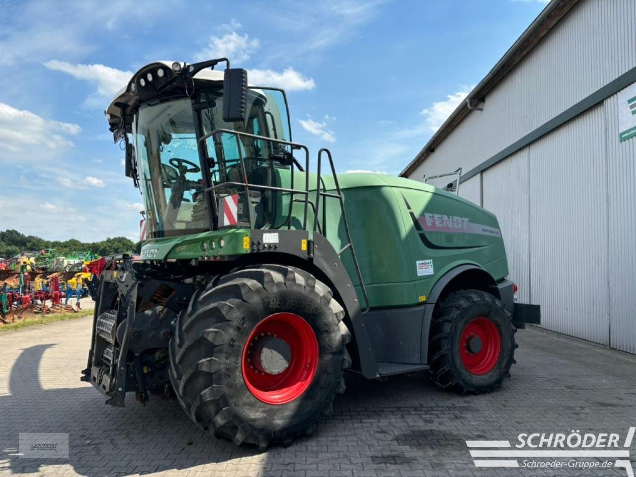 Feldhäcksler del tipo Fendt KATANA 65 + KEMPER 390 PLUS, Neumaschine en Wildeshausen (Imagen 9)