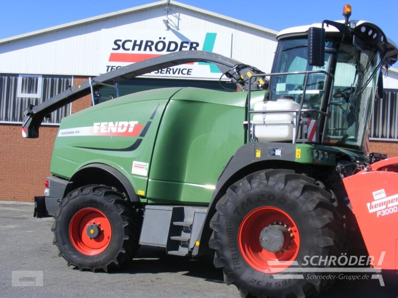 Feldhäcksler del tipo Fendt KATANA 65 + KEMPER 390, Neumaschine en Wildeshausen (Imagen 2)