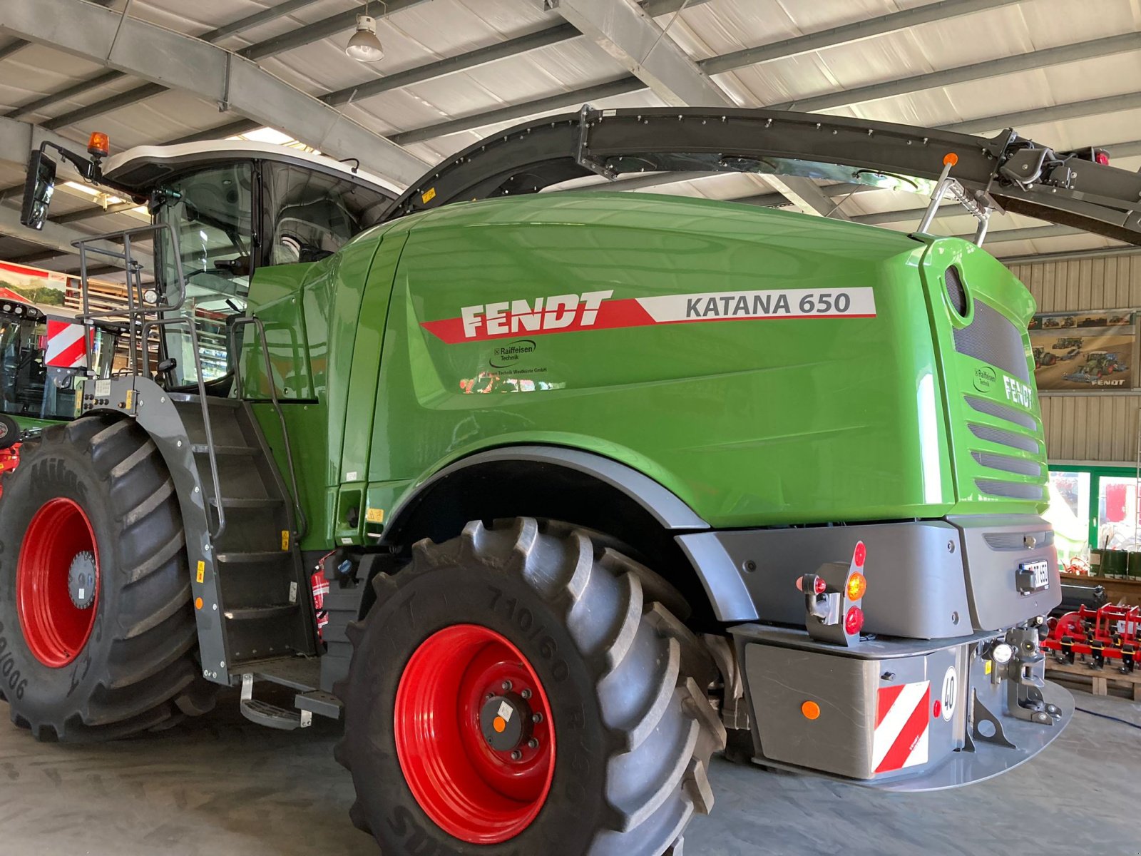 Feldhäcksler типа Fendt Katana 650 Gen3, Gebrauchtmaschine в Gnutz (Фотография 5)