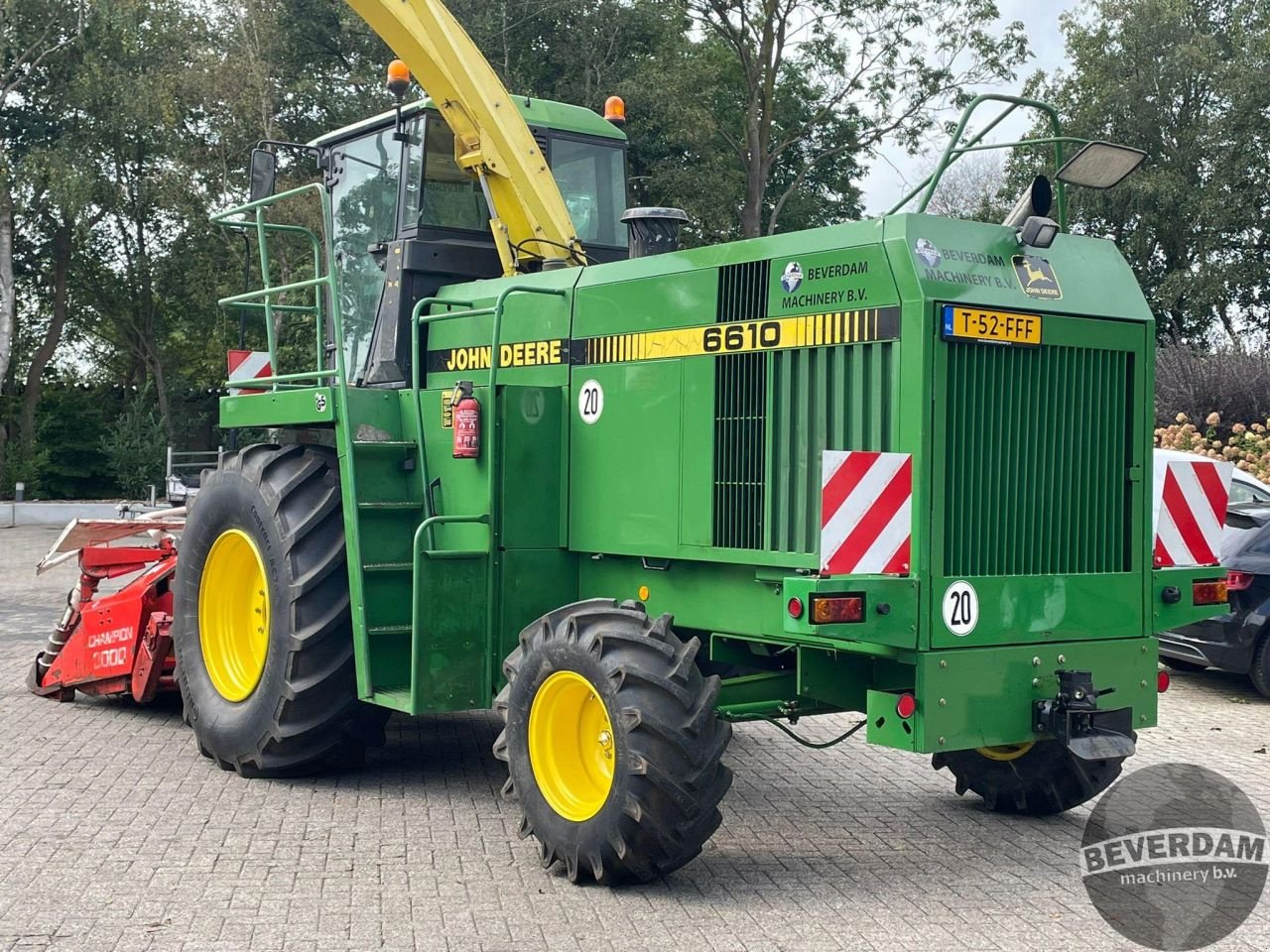 Feldhäcksler Türe ait John Deere 6610, Gebrauchtmaschine içinde Vriezenveen (resim 4)