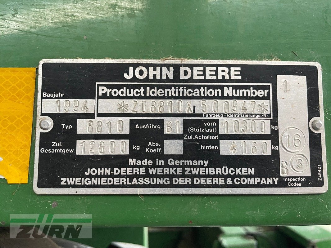 Feldhäcksler a típus John Deere 6810, Gebrauchtmaschine ekkor: Neresheim-Ohmenheim (Kép 26)