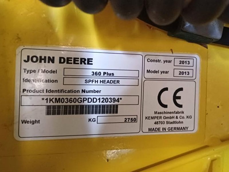 Feldhäcksler tipa John Deere 7280I, Gebrauchtmaschine u Praha (Slika 26)