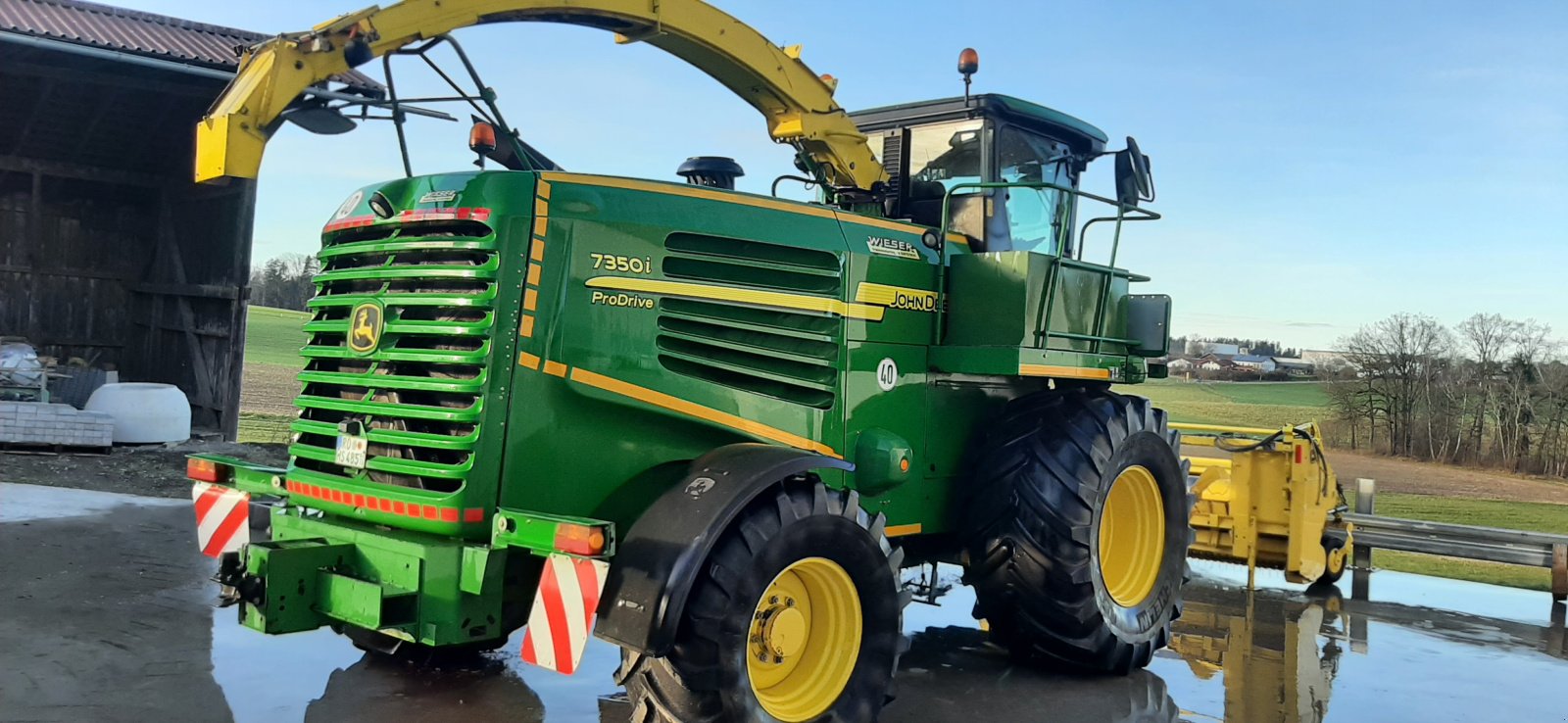 Feldhäcksler del tipo John Deere 7350i, Gebrauchtmaschine In Pfaffing (Immagine 5)