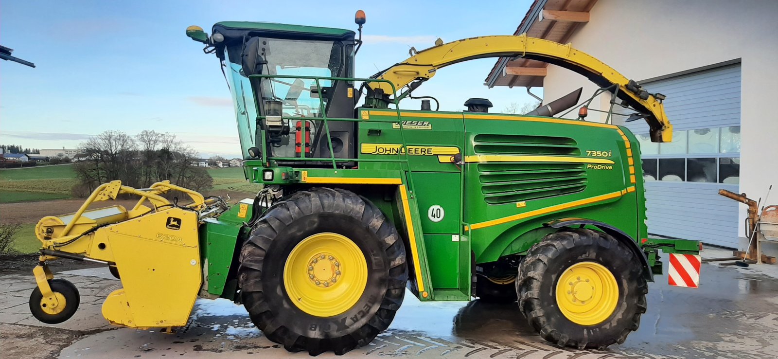 Feldhäcksler del tipo John Deere 7350i, Gebrauchtmaschine In Pfaffing (Immagine 7)