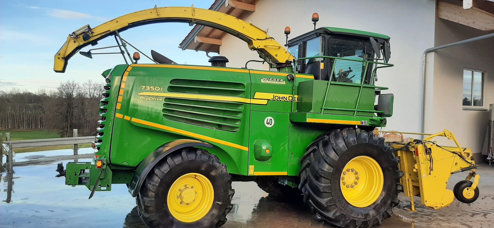 Feldhäcksler del tipo John Deere 7350i, Gebrauchtmaschine In Pfaffing (Immagine 8)