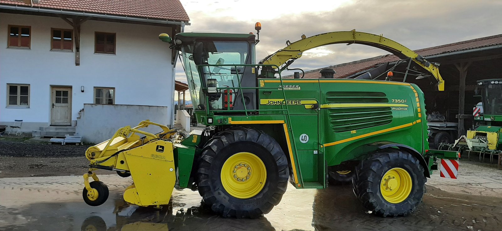 Feldhäcksler del tipo John Deere 7350i, Gebrauchtmaschine In Pfaffing (Immagine 10)