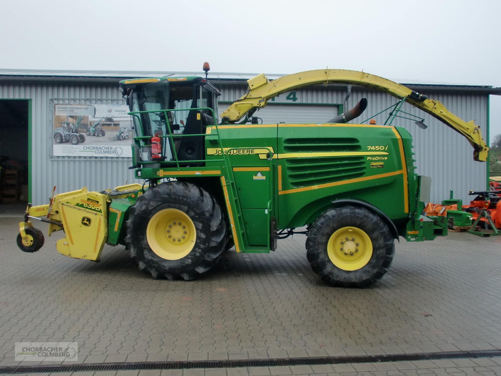 Feldhäcksler van het type John Deere 7450 / 7450i, Gebrauchtmaschine in Colmberg (Foto 1)