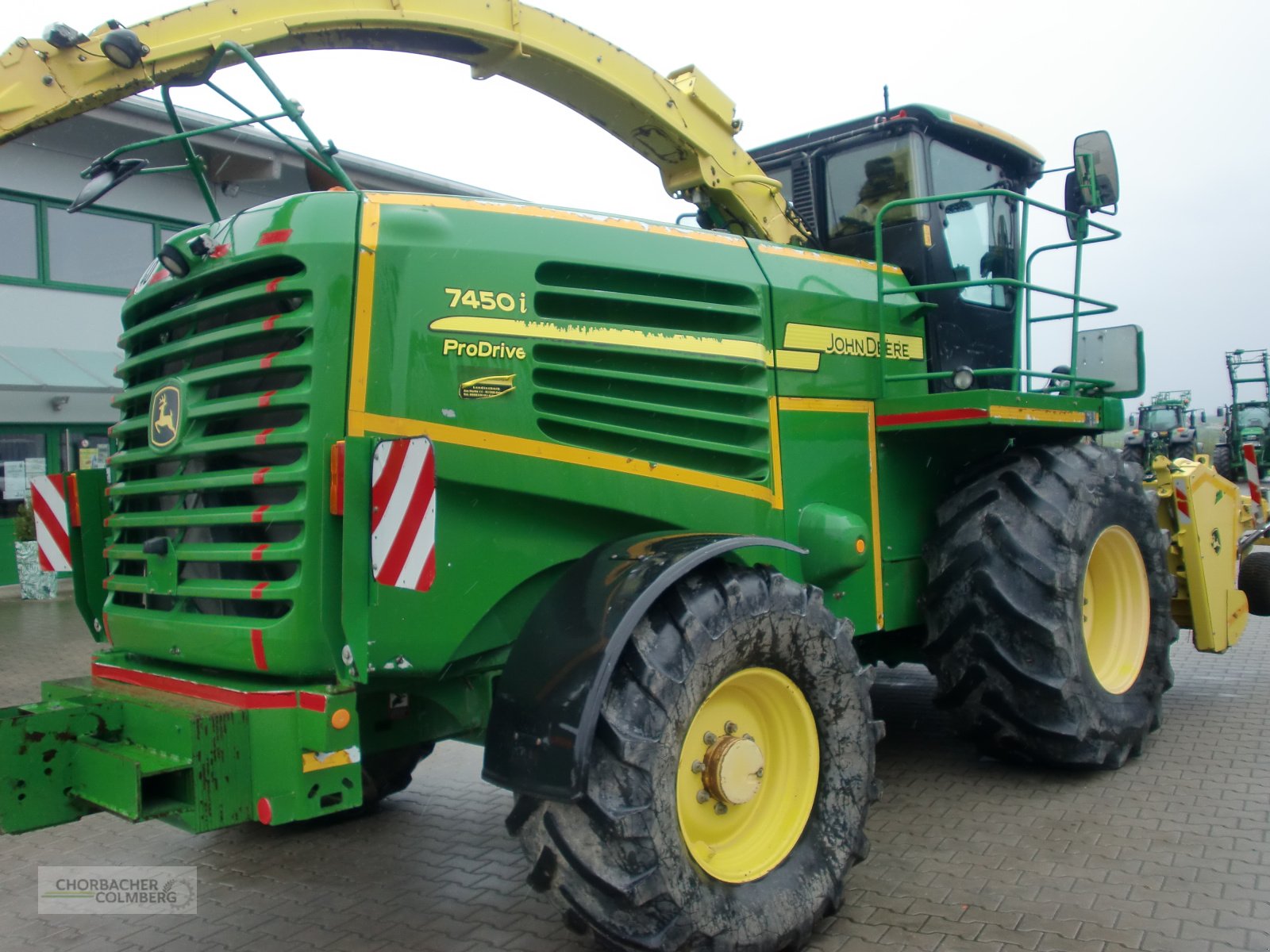 Feldhäcksler van het type John Deere 7450 / 7450i, Gebrauchtmaschine in Colmberg (Foto 3)