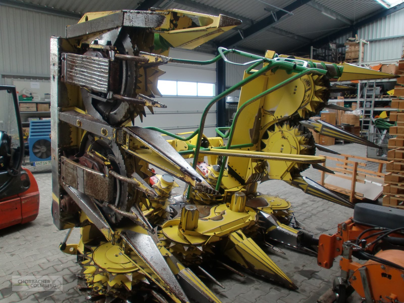 Feldhäcksler Türe ait John Deere 7450 / 7450i, Gebrauchtmaschine içinde Colmberg (resim 7)