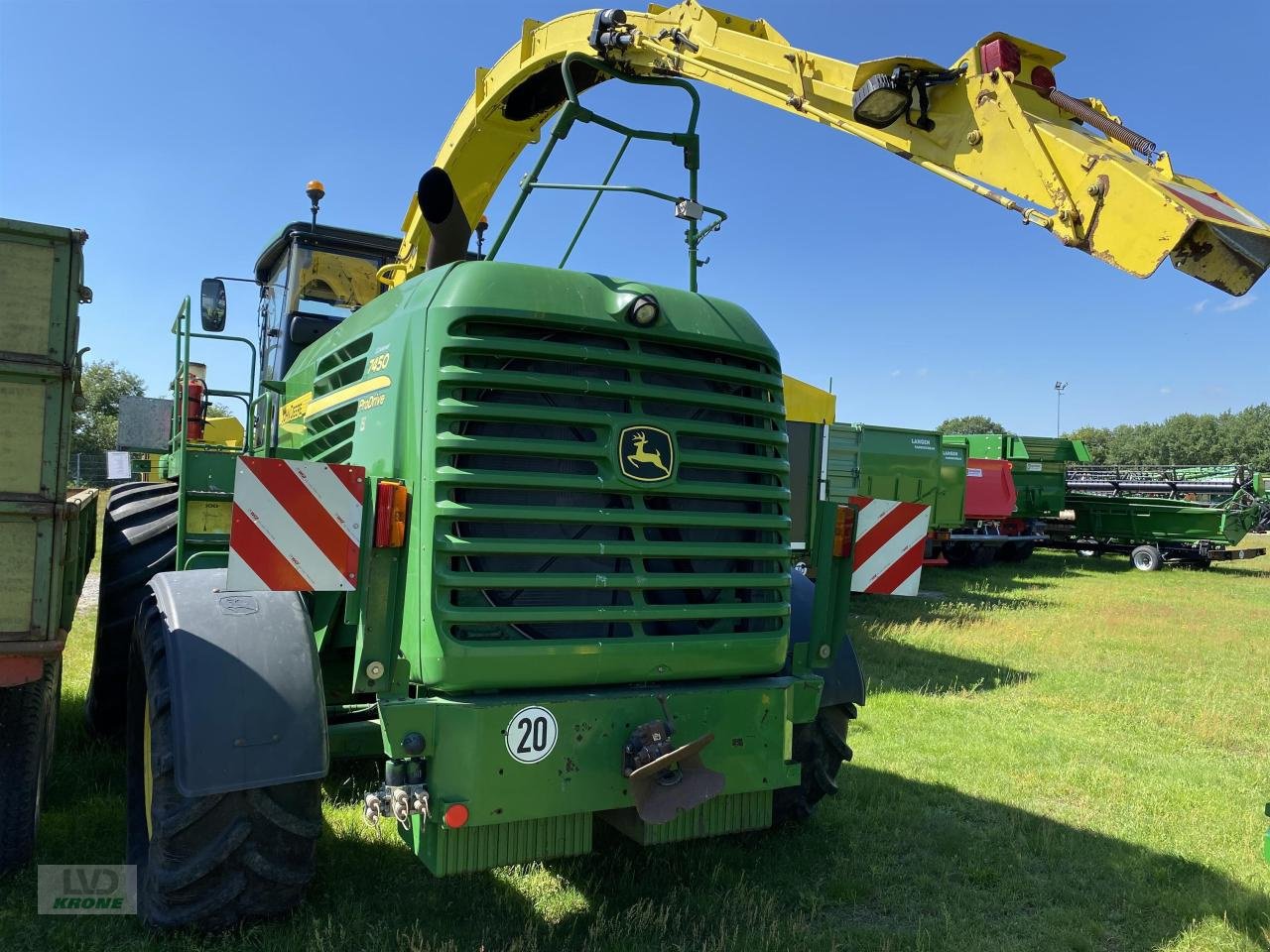 Feldhäcksler Türe ait John Deere 7450, Gebrauchtmaschine içinde Spelle (resim 3)