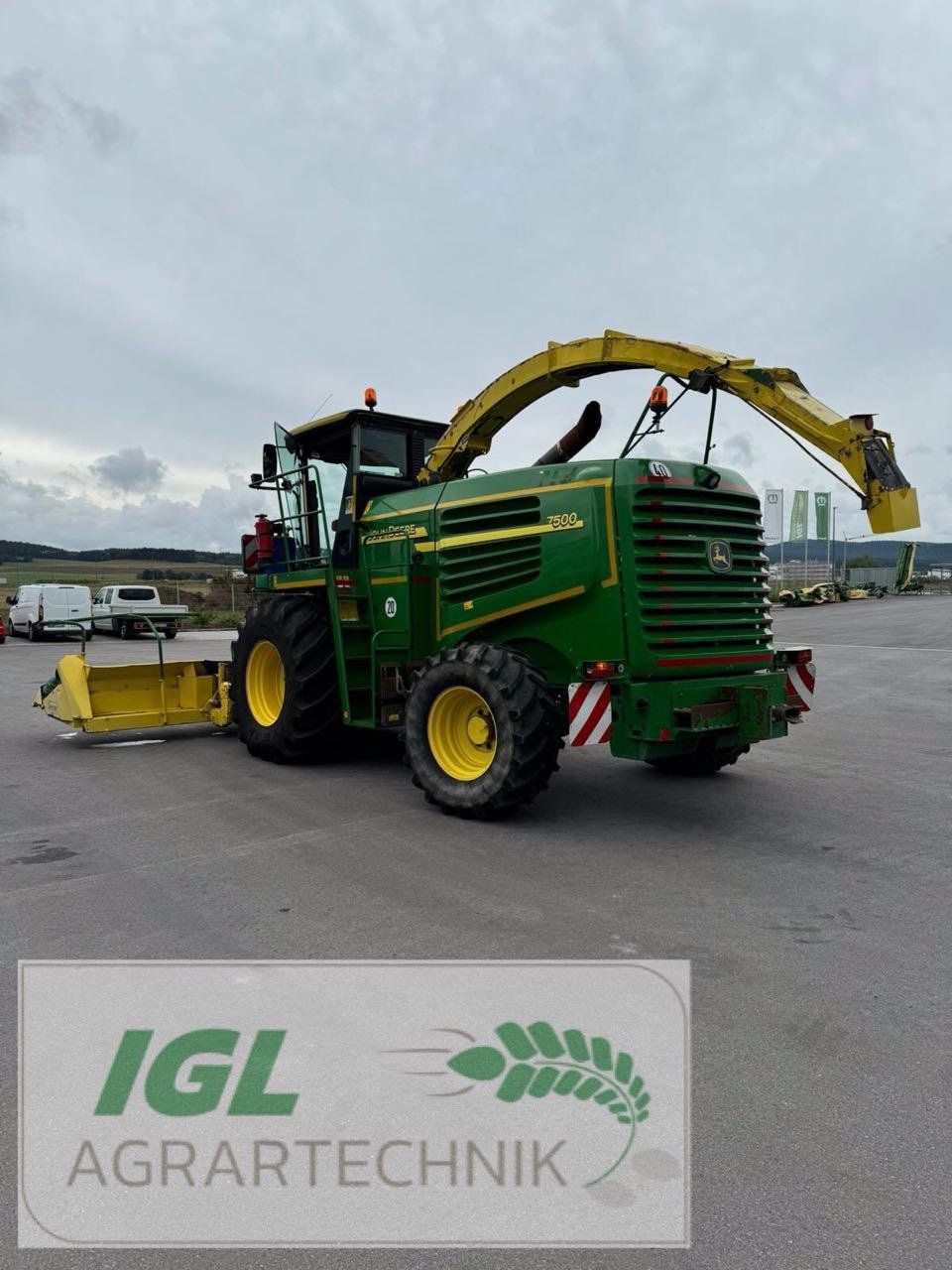 Feldhäcksler des Typs John Deere 7500, Gebrauchtmaschine in Nabburg (Bild 4)