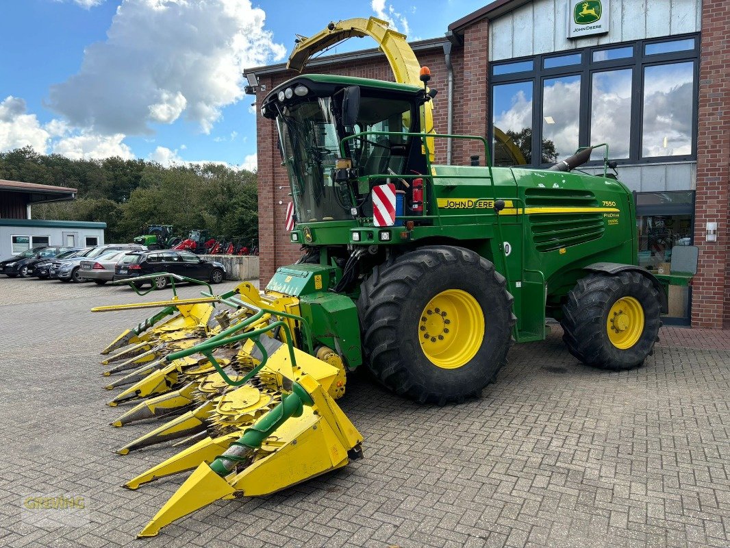 Feldhäcksler typu John Deere 7550 Pro Drive, Gebrauchtmaschine v Wettringen (Obrázek 9)