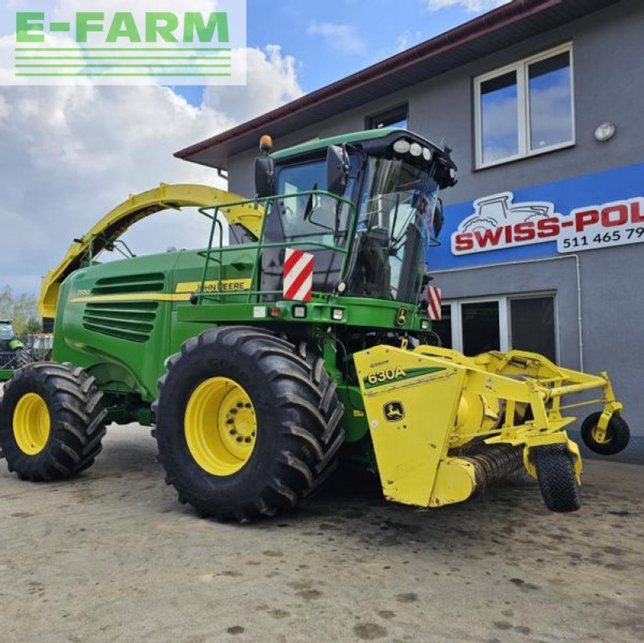 Feldhäcksler typu John Deere 7550, Gebrauchtmaschine w MORDY (Zdjęcie 2)