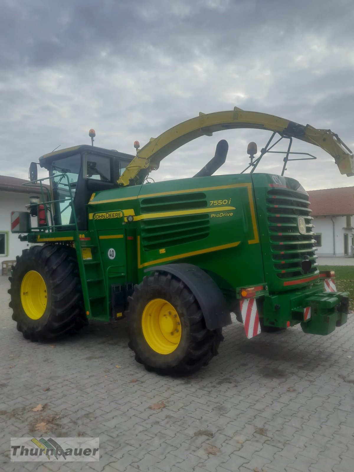 Feldhäcksler des Typs John Deere 7550i, Gebrauchtmaschine in Bodenmais (Bild 3)