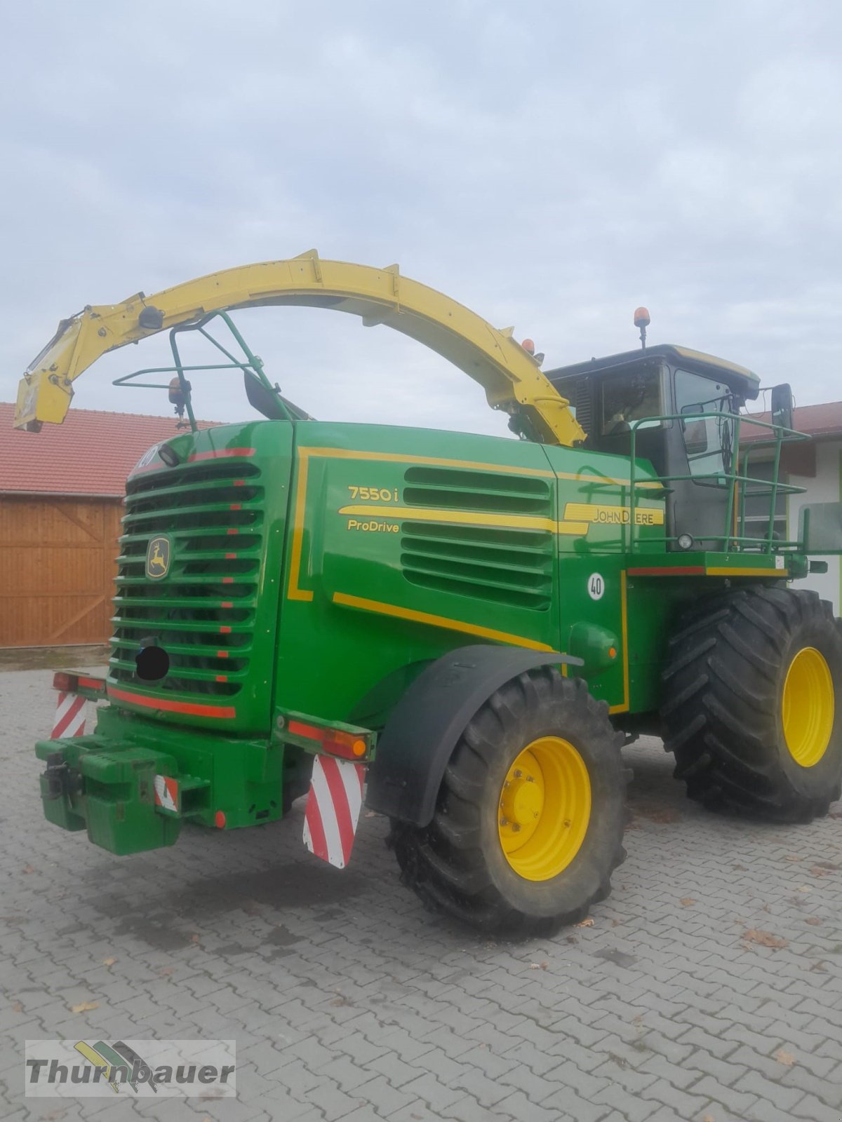 Feldhäcksler des Typs John Deere 7550i, Gebrauchtmaschine in Bodenmais (Bild 4)