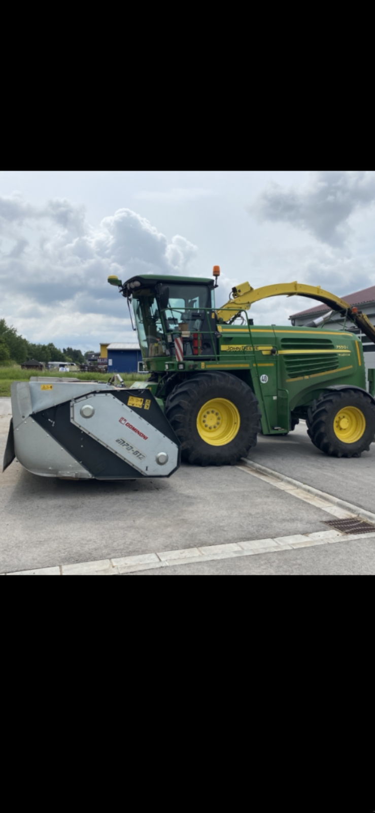 Feldhäcksler du type John Deere 7550i, Gebrauchtmaschine en Pfreimd (Photo 2)