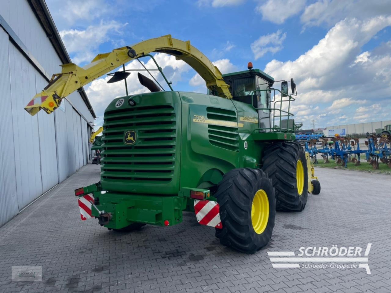 Feldhäcksler typu John Deere 7700, Gebrauchtmaschine w Wildeshausen (Zdjęcie 3)