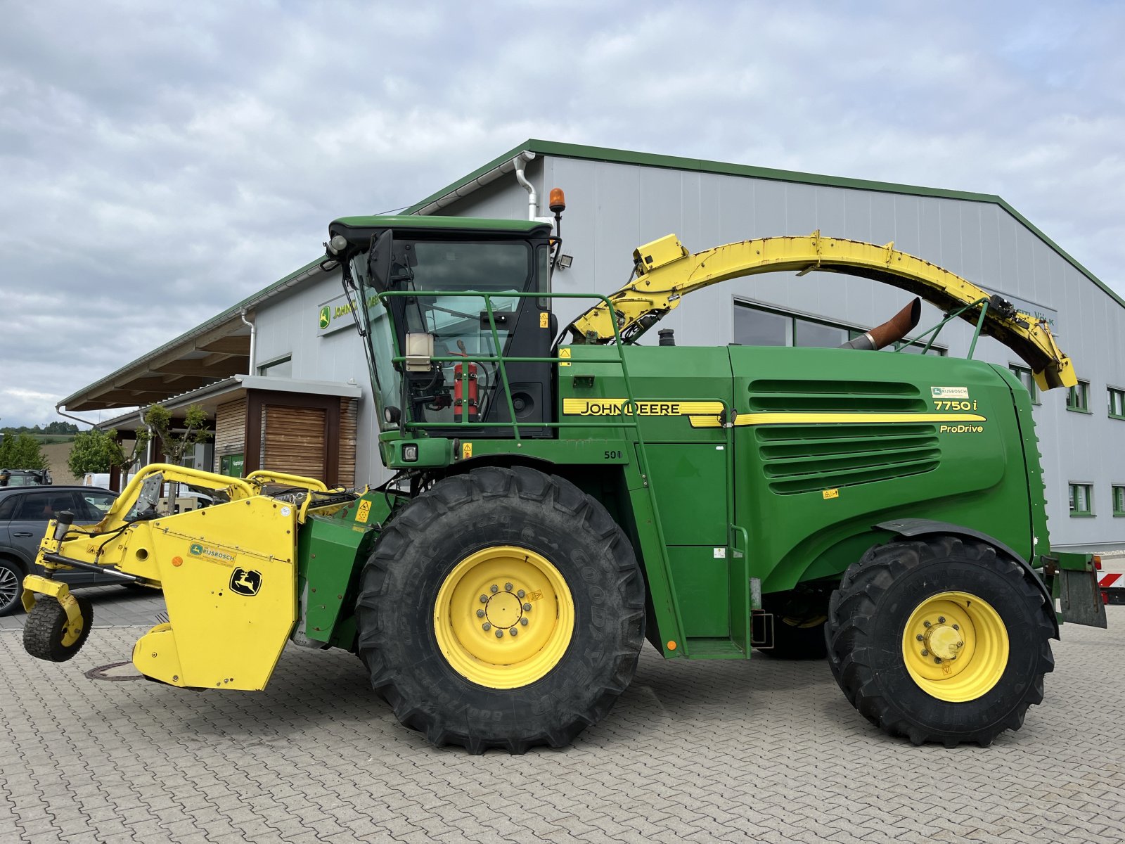 Feldhäcksler Türe ait John Deere 7750 i, Gebrauchtmaschine içinde Bayern - Tettenweis (resim 5)