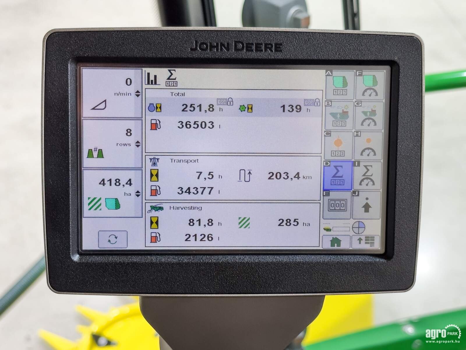 Feldhäcksler typu John Deere 8200 4WD, Gebrauchtmaschine v Csengele (Obrázok 19)