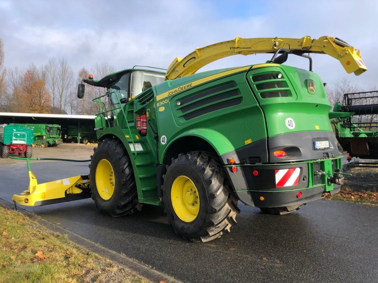 Feldhäcksler des Typs John Deere 8300I MIT KEMPER 360PLUS & PU 639, Gebrauchtmaschine in Rauschwitz (Bild 4)