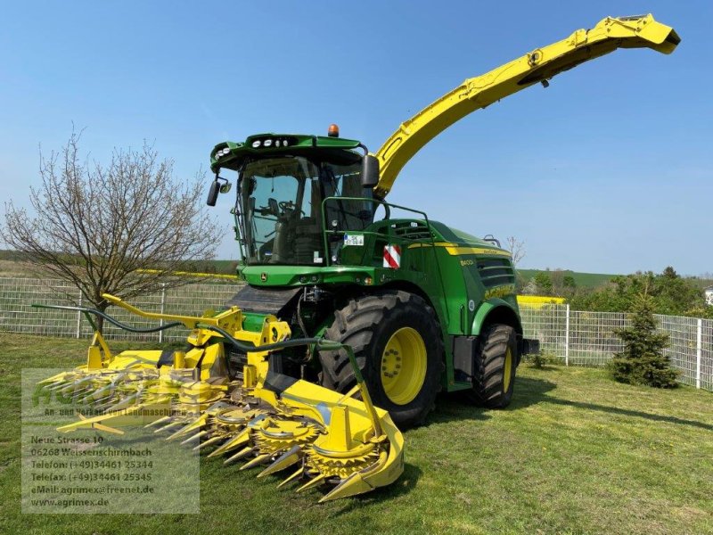 Feldhäcksler des Typs John Deere 8400 i +++ALLRAD+++, Gebrauchtmaschine in Weißenschirmbach