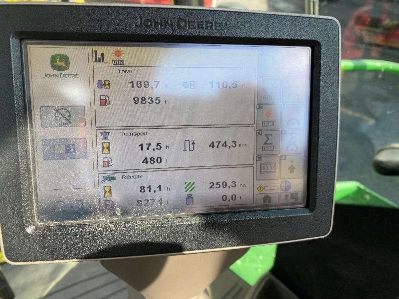 Feldhäcksler Türe ait John Deere 8400, Gebrauchtmaschine içinde ESCAUDOEUVRES (resim 10)