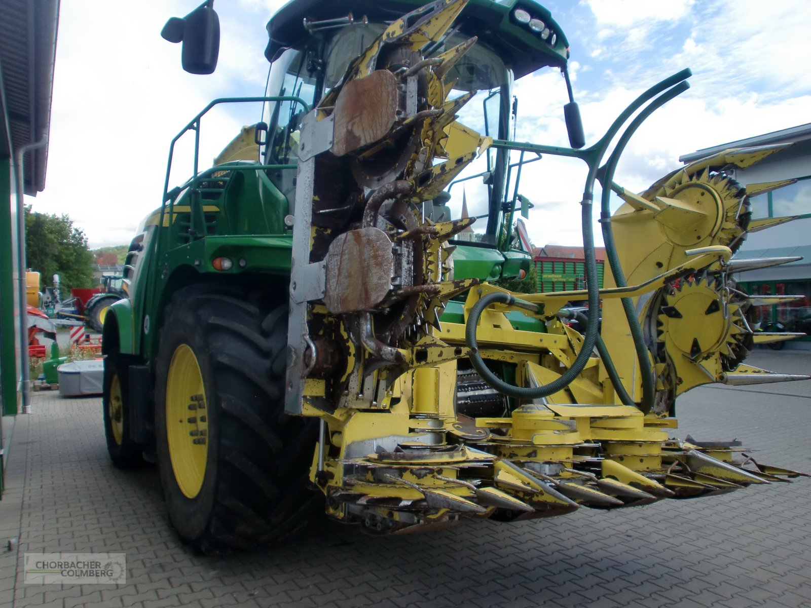 Feldhäcksler van het type John Deere 8400, Gebrauchtmaschine in Colmberg (Foto 2)