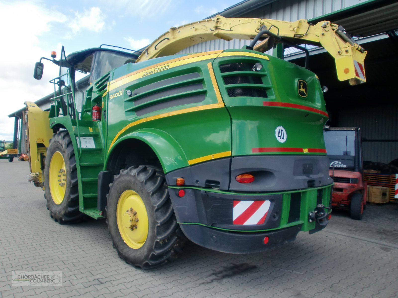 Feldhäcksler типа John Deere 8400, Gebrauchtmaschine в Colmberg (Фотография 3)