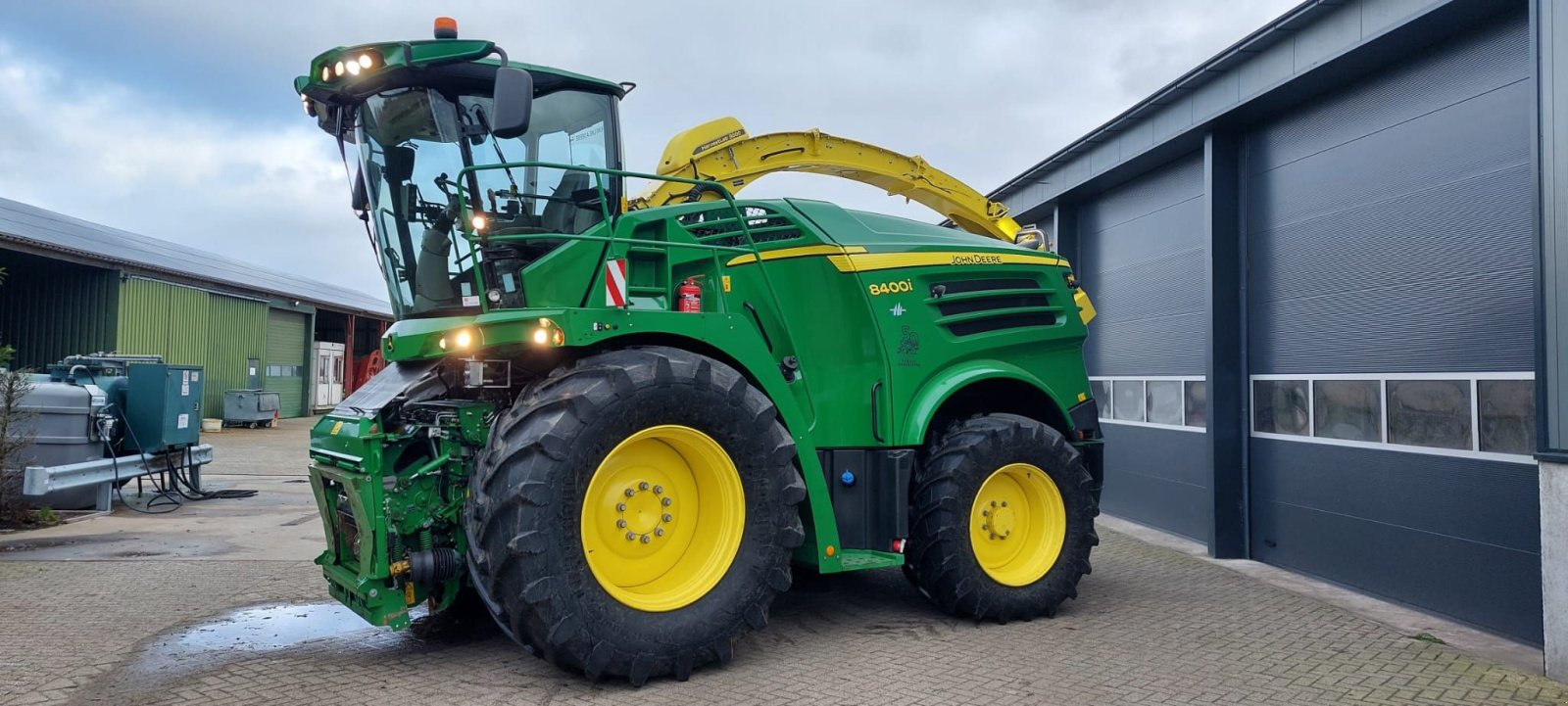 Feldhäcksler Türe ait John Deere 8400, Gebrauchtmaschine içinde Terwolde (resim 11)