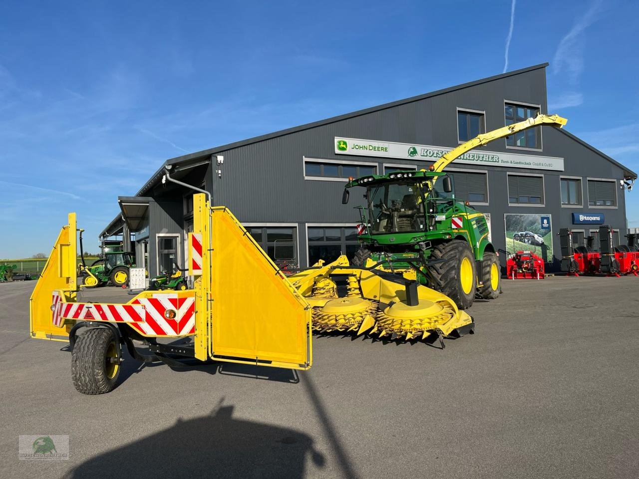 Feldhäcksler typu John Deere 8400i, Gebrauchtmaschine w Hofheim (Zdjęcie 3)