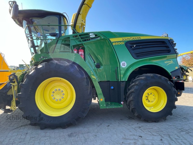 Feldhäcksler del tipo John Deere 8500, Vorführmaschine In Marxen (Immagine 9)