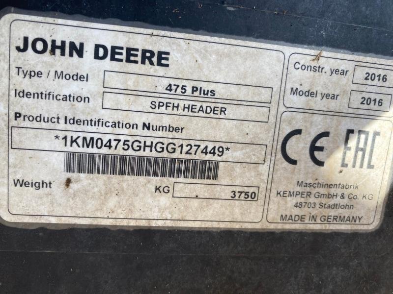 Feldhäcksler za tip John Deere 8500i, Gebrauchtmaschine u Landsberg (Slika 12)