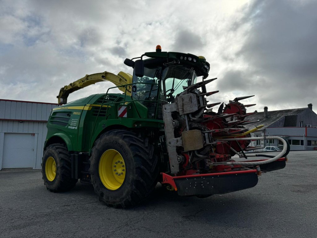 Feldhäcksler Türe ait John Deere 8600, Gebrauchtmaschine içinde GUERET (resim 2)