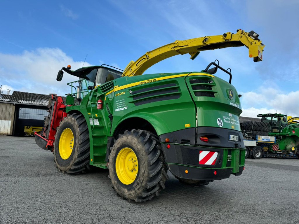 Feldhäcksler Türe ait John Deere 8600, Gebrauchtmaschine içinde GUERET (resim 4)