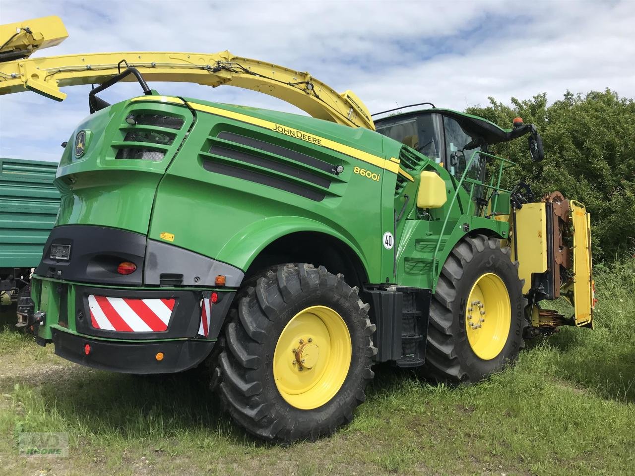 Feldhäcksler typu John Deere 8600, Gebrauchtmaschine w Alt-Mölln (Zdjęcie 4)