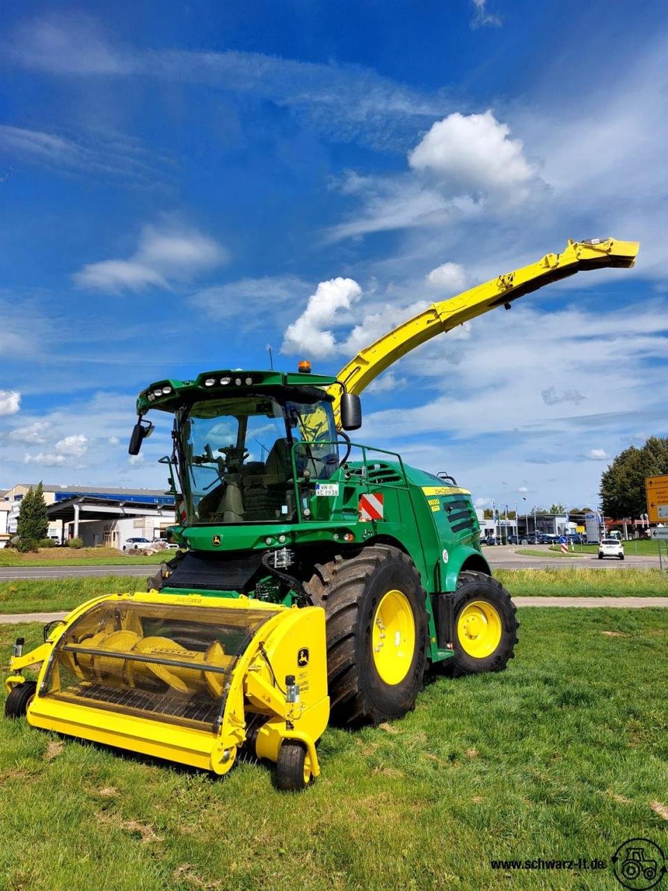 Feldhäcksler tipa John Deere 8600i, Neumaschine u Aspach (Slika 1)