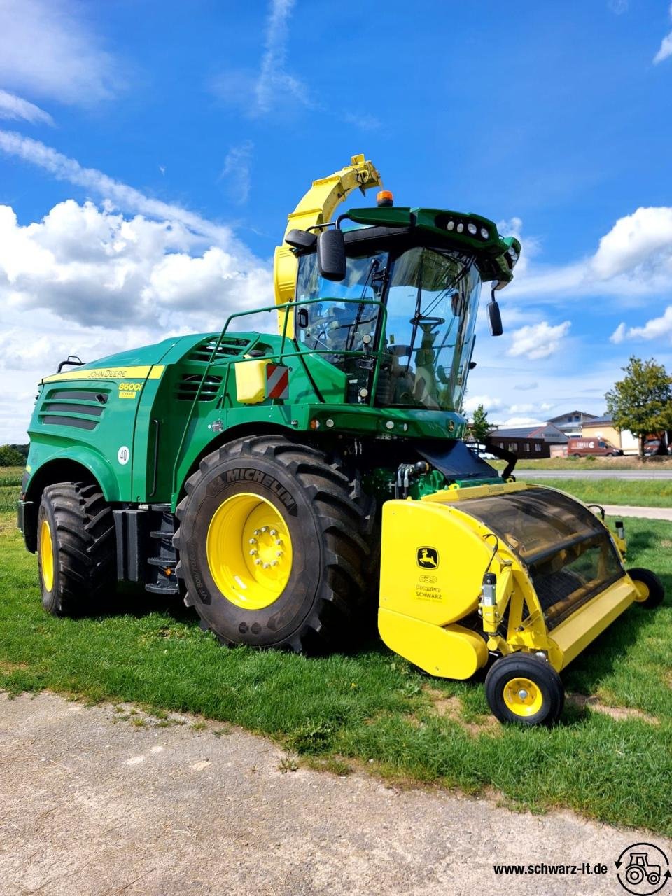 Feldhäcksler a típus John Deere 8600i, Neumaschine ekkor: Aspach (Kép 2)