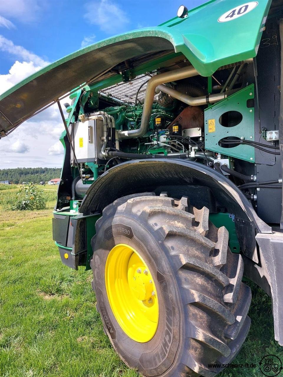 Feldhäcksler van het type John Deere 8600i, Neumaschine in Aspach (Foto 16)