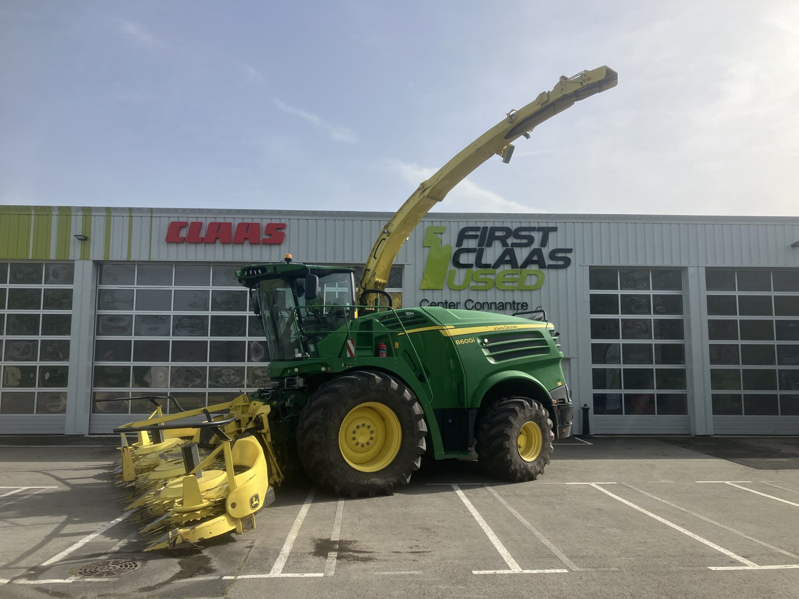 Feldhäcksler van het type John Deere 8600i, Gebrauchtmaschine in CONNANTRE (Foto 2)