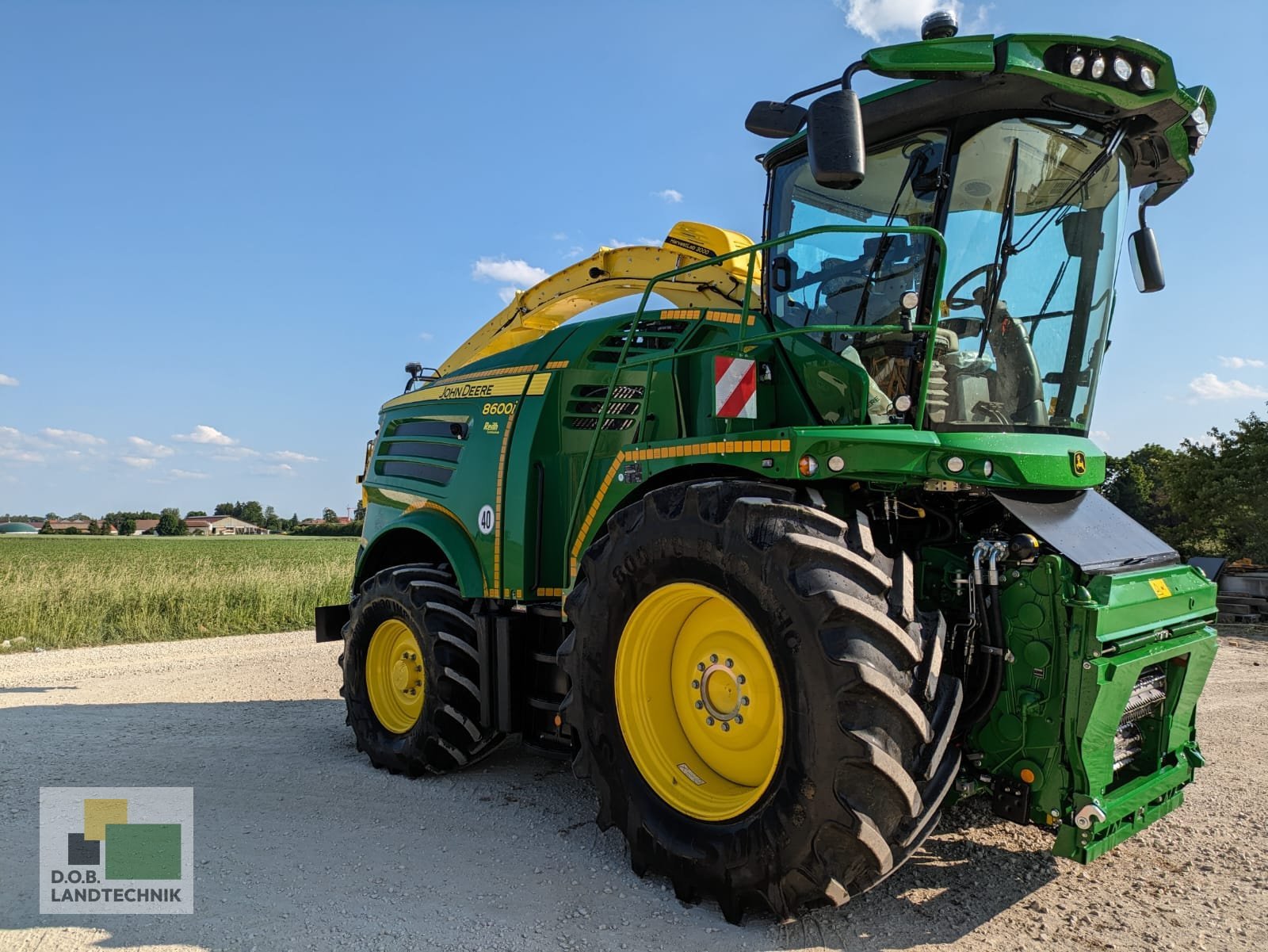 Feldhäcksler van het type John Deere 8600i, Gebrauchtmaschine in Langweid am Lech (Foto 3)