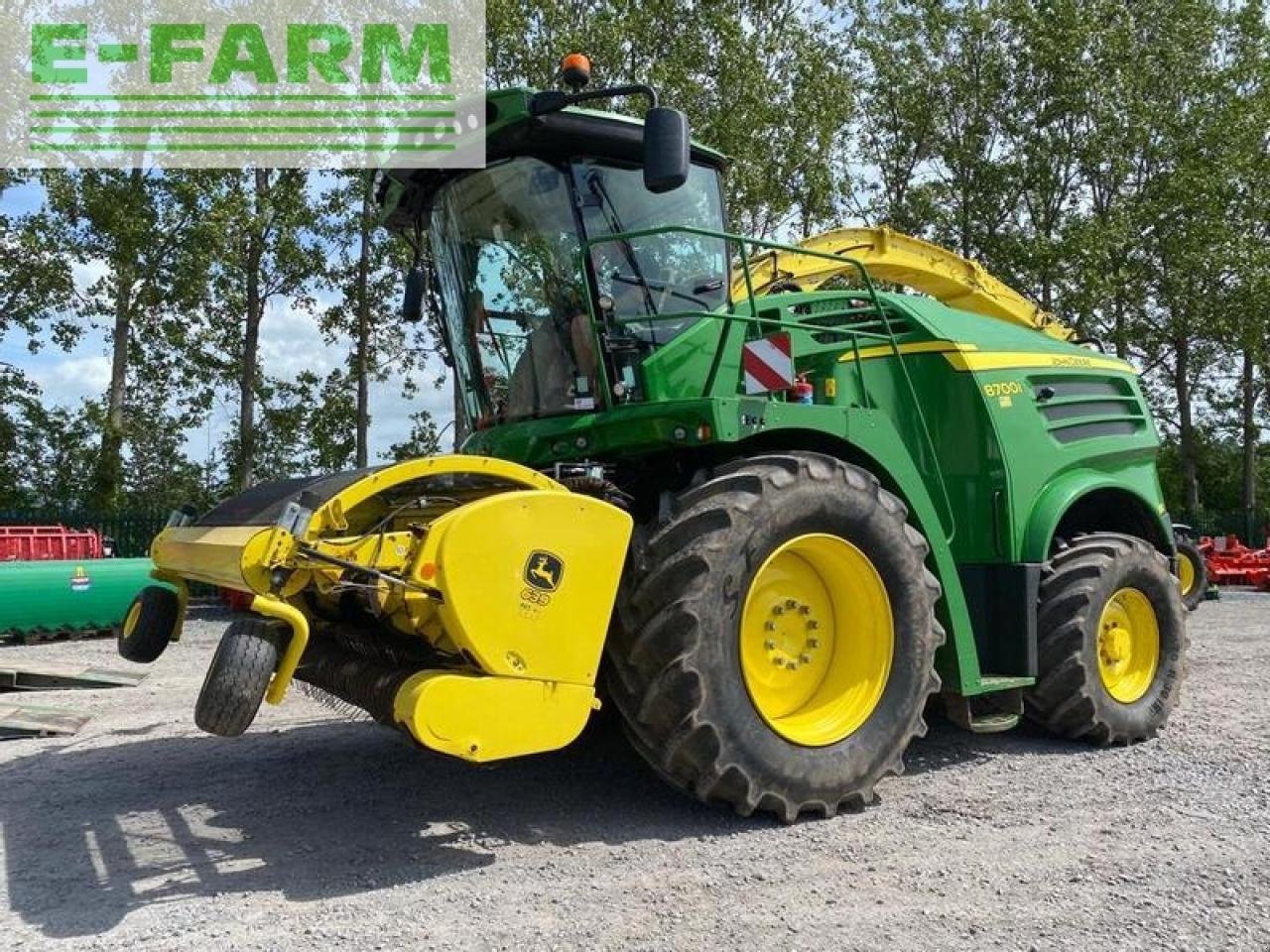 Feldhäcksler typu John Deere 8700, Gebrauchtmaschine v SHREWSBURRY (Obrázok 2)