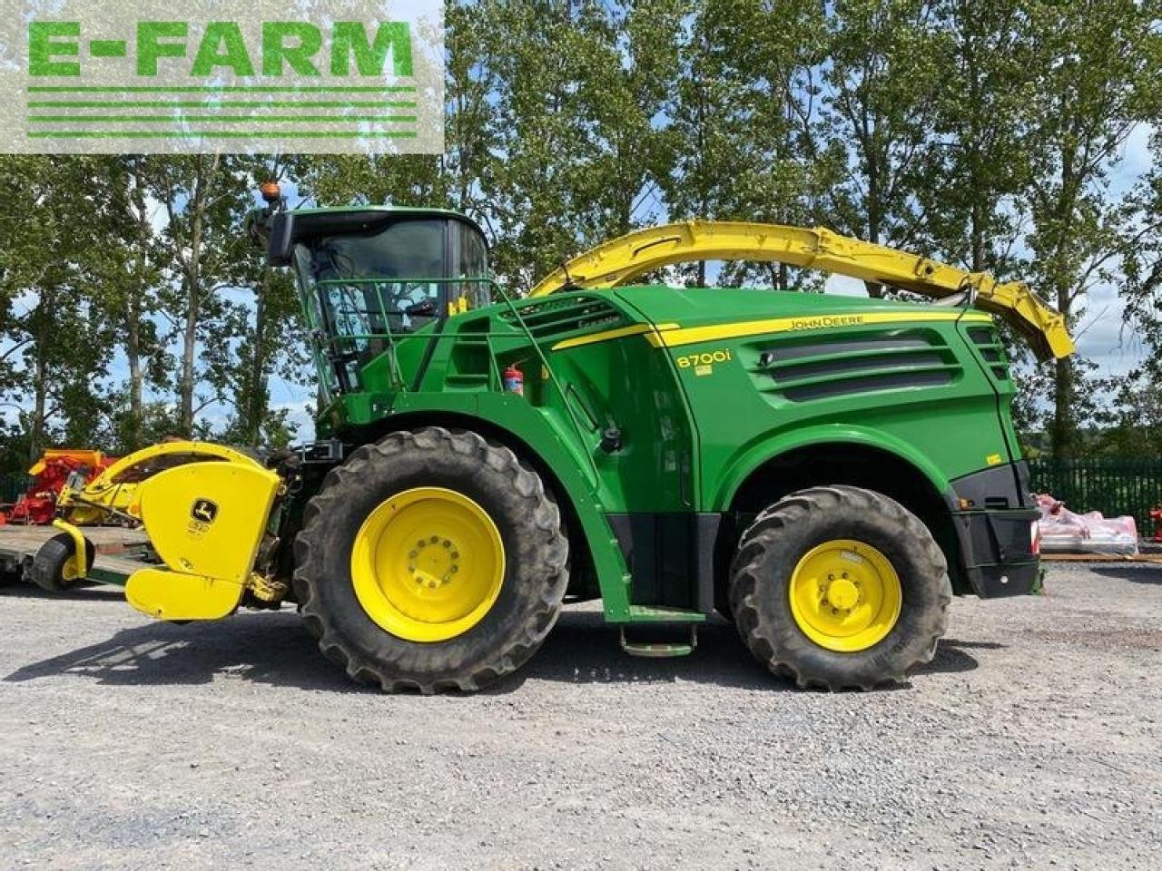 Feldhäcksler typu John Deere 8700, Gebrauchtmaschine v SHREWSBURRY (Obrázek 3)