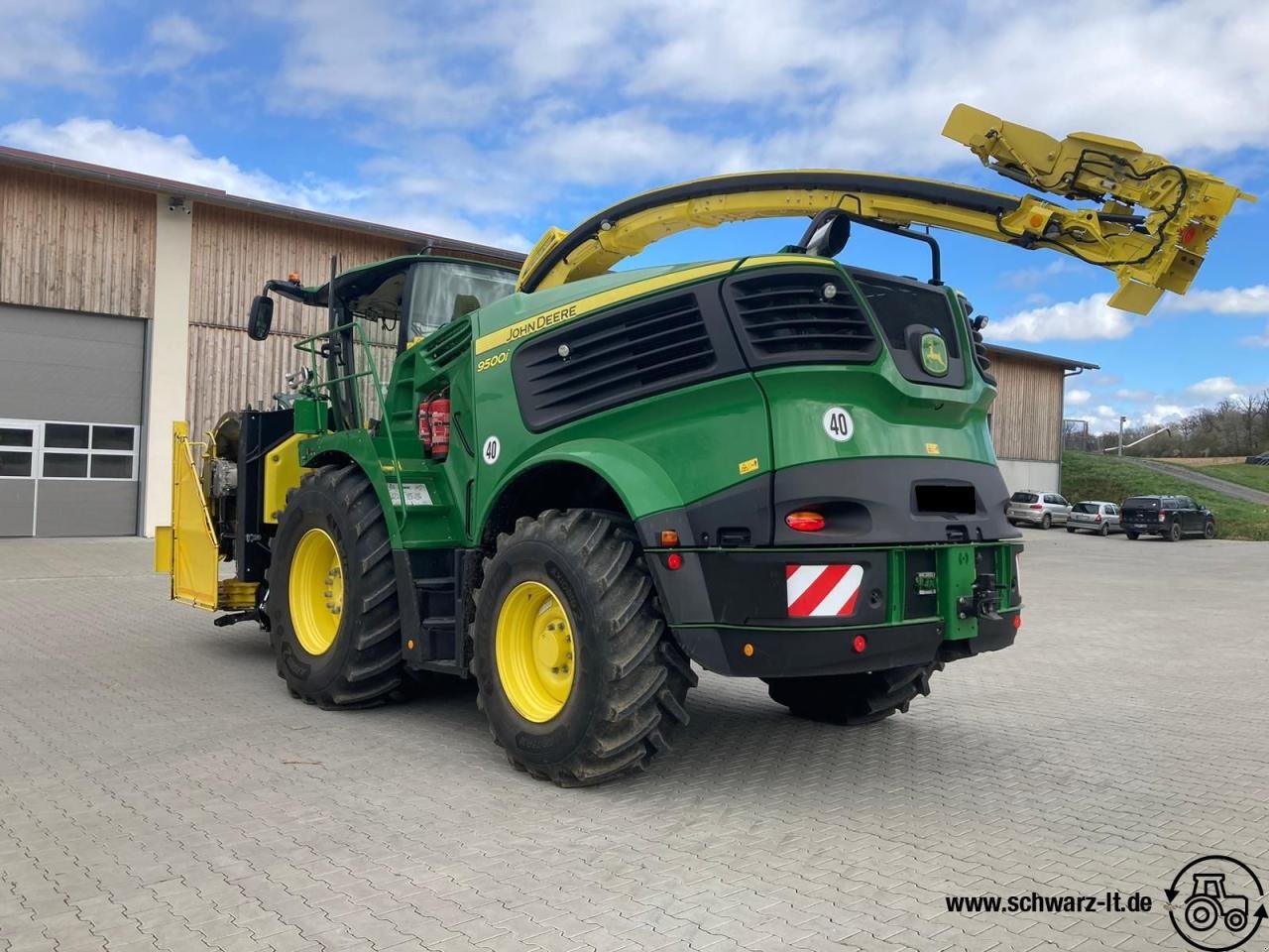 Feldhäcksler van het type John Deere 9500i, Gebrauchtmaschine in Aspach (Foto 4)