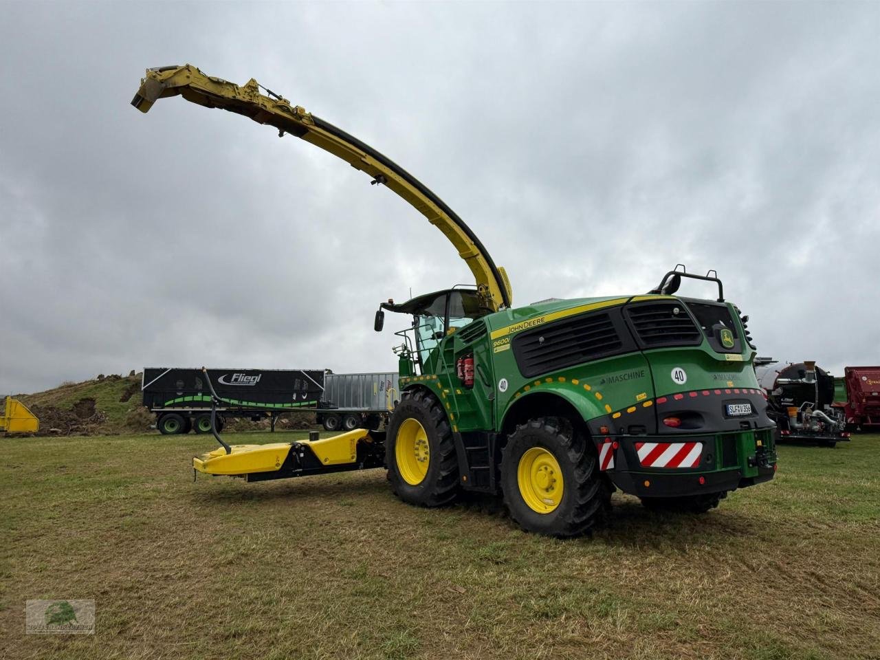 Feldhäcksler typu John Deere 9600i, Neumaschine v Steinwiesen (Obrázek 7)