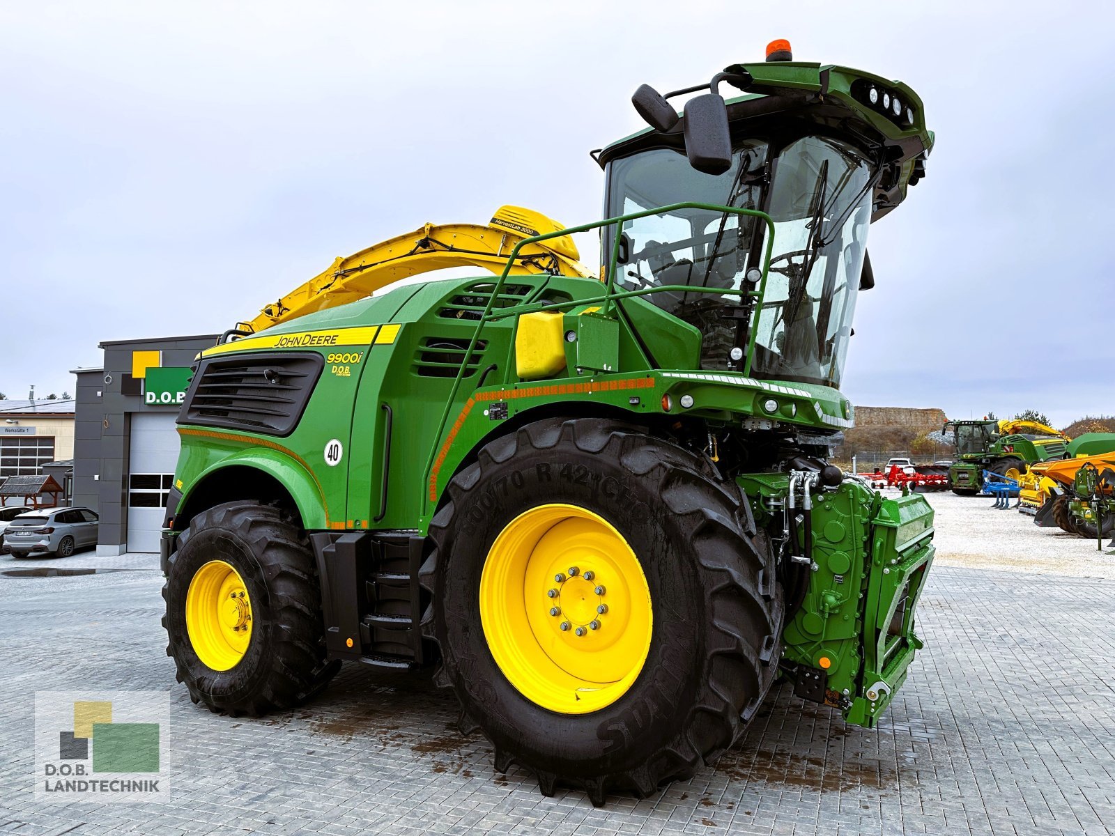 Feldhäcksler van het type John Deere 9900 i, Gebrauchtmaschine in Lauterhofen (Foto 1)