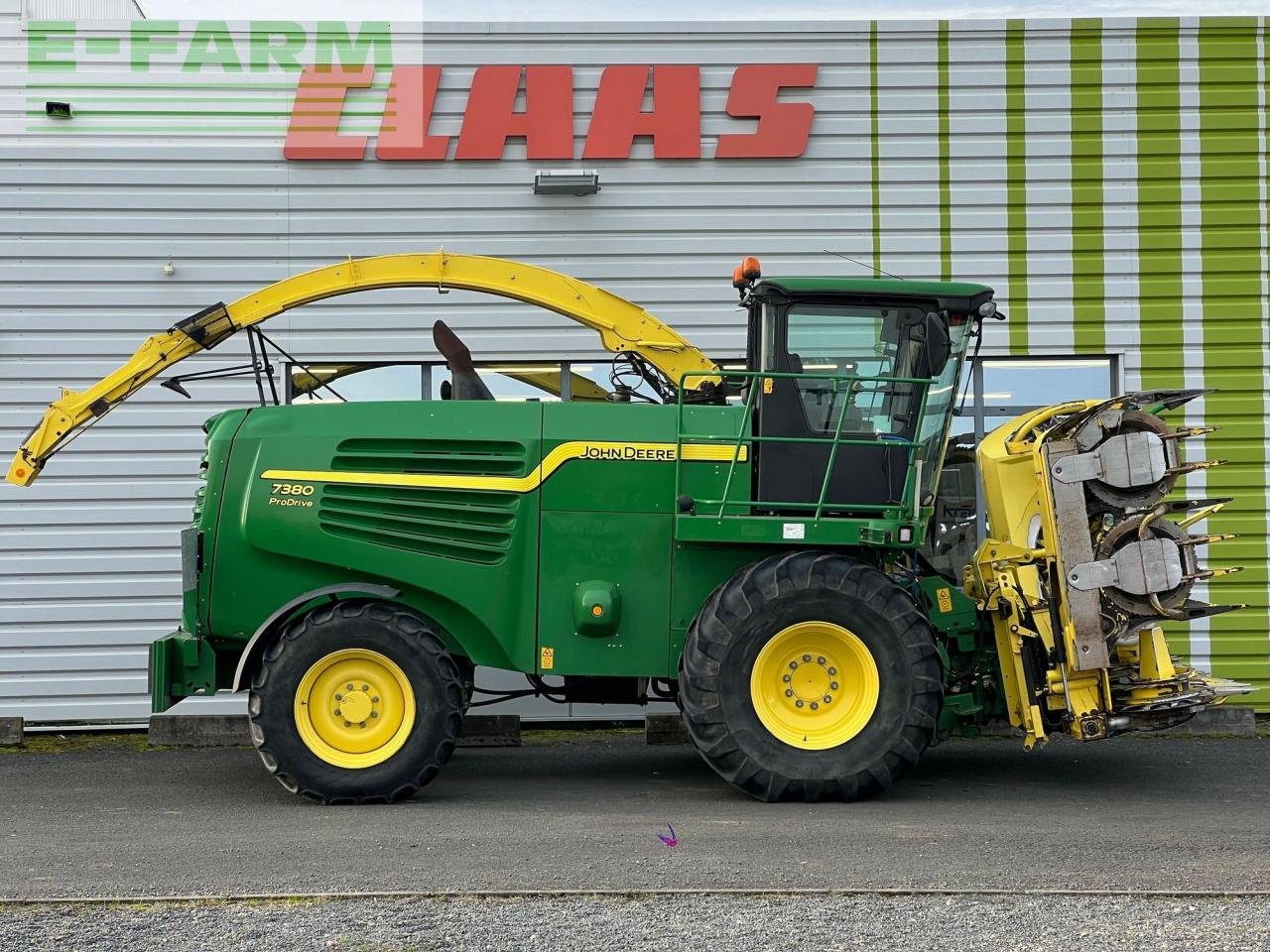 Feldhäcksler del tipo John Deere ensileuse j-d 7380, Gebrauchtmaschine In SAULZET (Immagine 2)