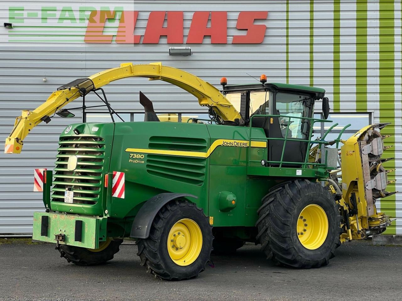 Feldhäcksler del tipo John Deere ensileuse j-d 7380, Gebrauchtmaschine In SAULZET (Immagine 3)