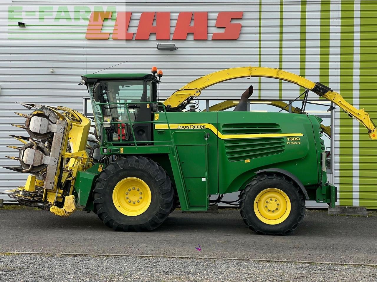 Feldhäcksler del tipo John Deere ensileuse j-d 7380, Gebrauchtmaschine In SAULZET (Immagine 7)