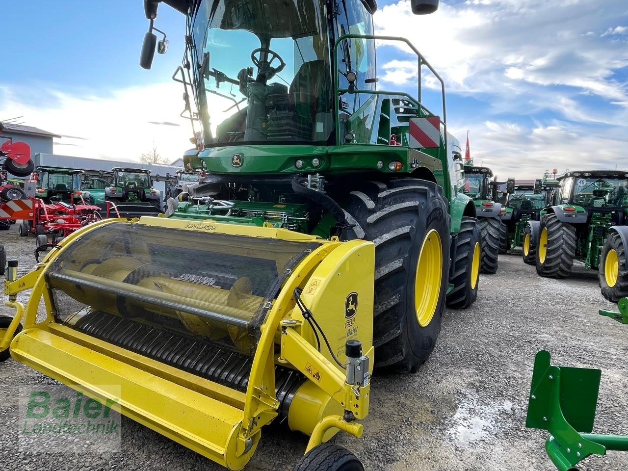 Feldhäcksler typu John Deere JD 8500, Gebrauchtmaschine w OBERNDORF-HOCHMOESSINGEN (Zdjęcie 4)