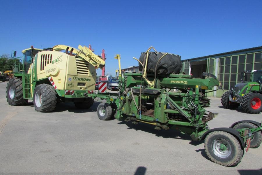 Feldhäcksler typu Krone Big X 1000, Gebrauchtmaschine w Regensburg (Zdjęcie 4)